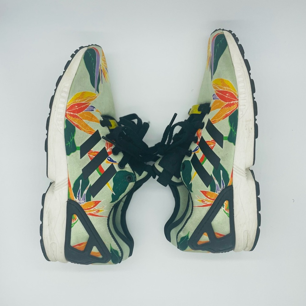 Adidas originals ZX flux hawaiian floral